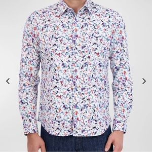 Robert Graham Classic Fit Pomroy Button Down Shirt NWT